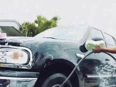 Carwash Teen Besties Fucking For Cash